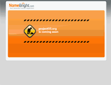 Tablet Screenshot of project55.org